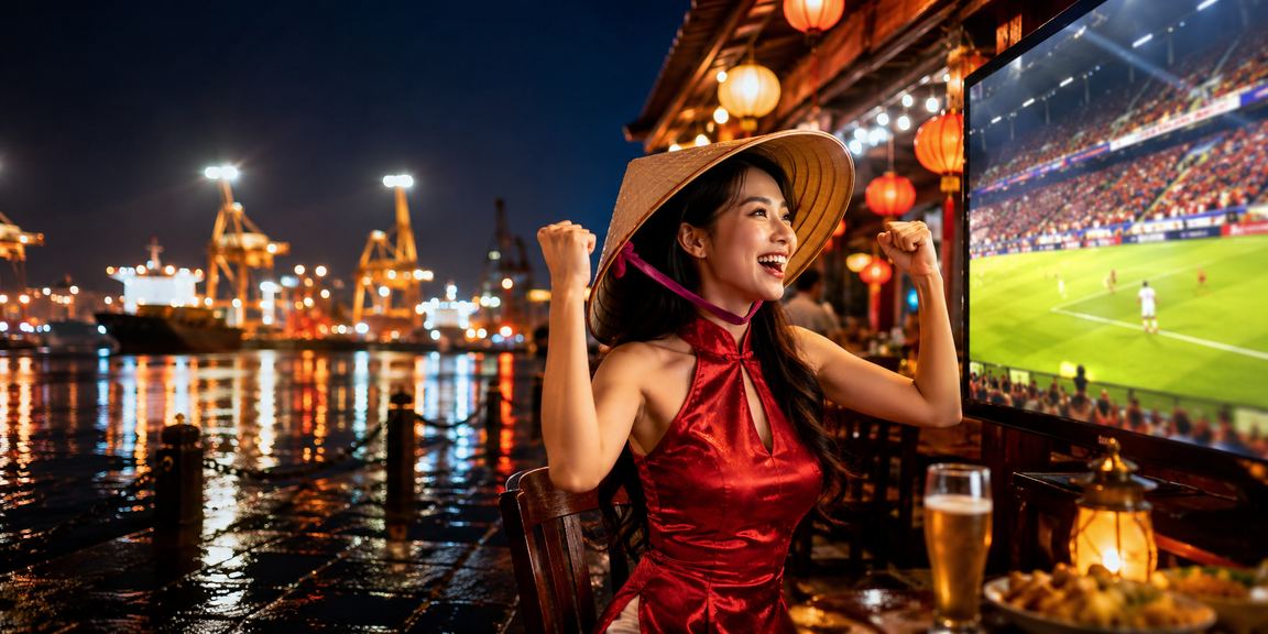 Người chơi cá cược casino tại Hải Phòng với nón lá truyền thống Việt Nam