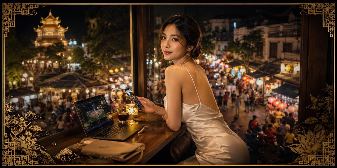 Người chơi sử dụng voucher khi cá cược casino tại Hà Nội